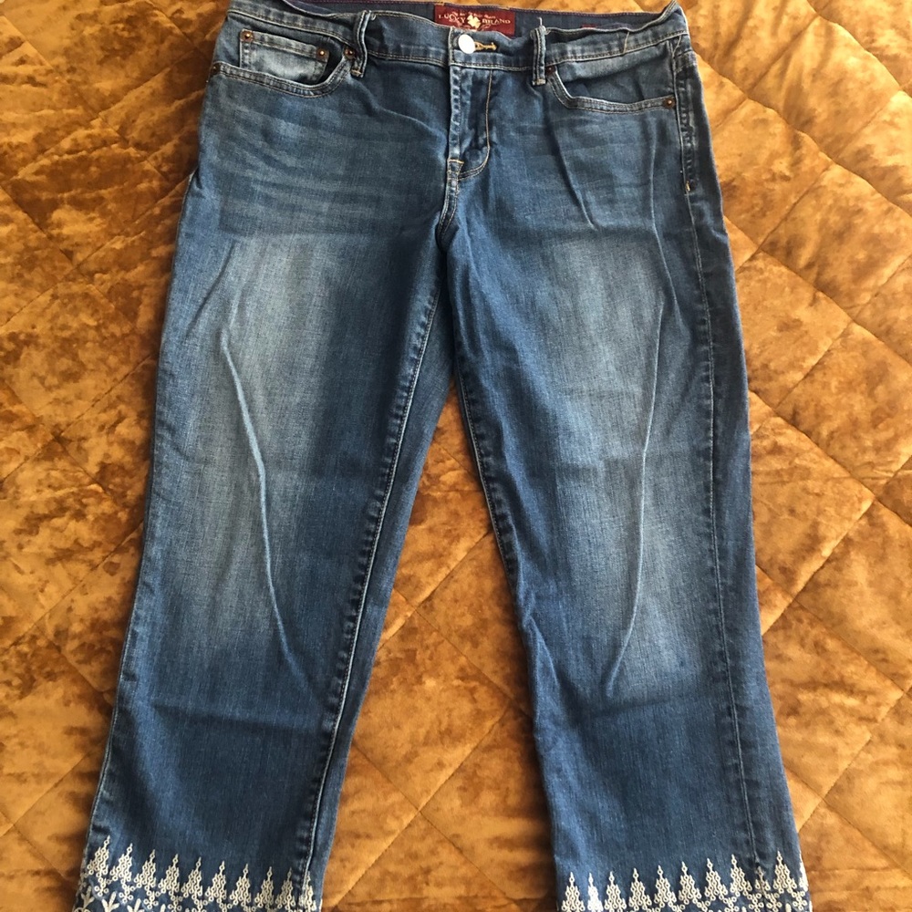 Lucky crop jeans